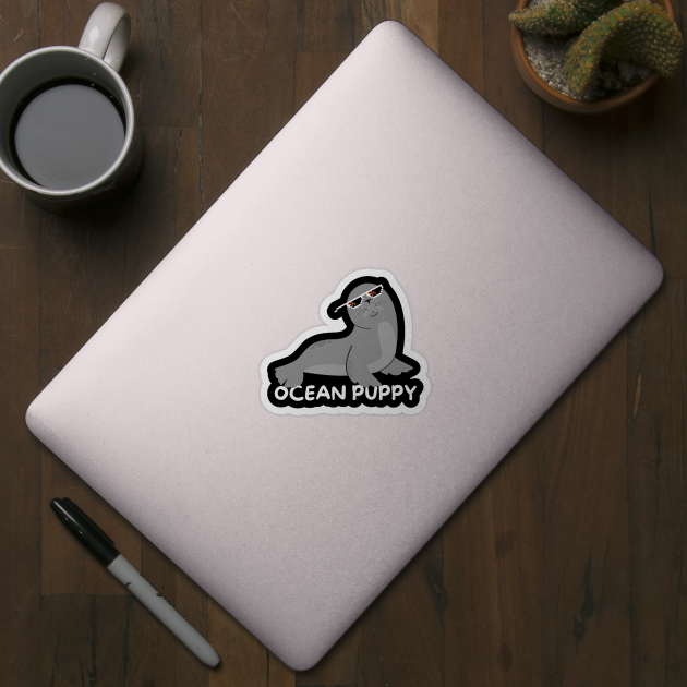 Sea Lion Ocean Puppy by The WYLD Tribe